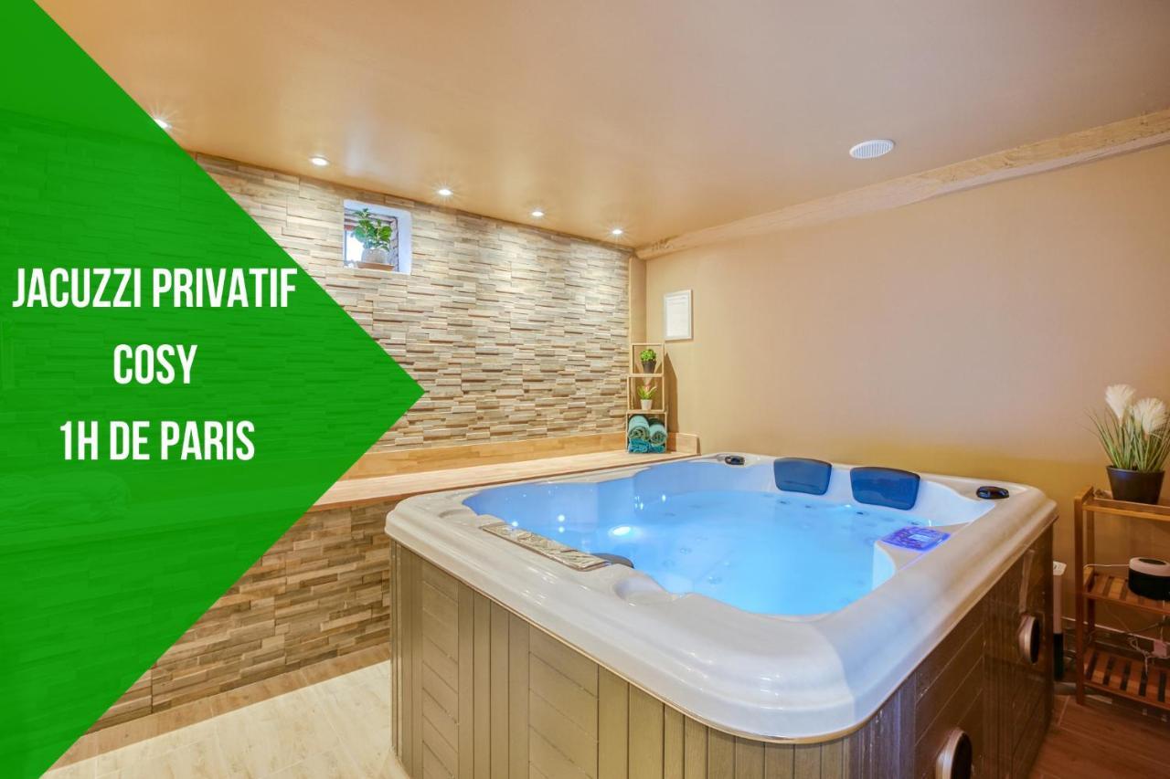 Gite La Fontaine -Cozy-1H De Paris -Jacuzzi Privatif La Boissiere  Экстерьер фото